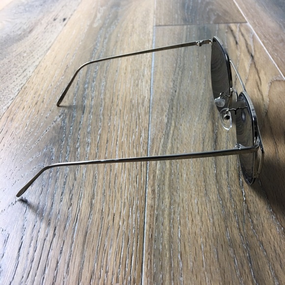 Blue Mirrored Cat Eye Sunglasses - Picture 5 of 7